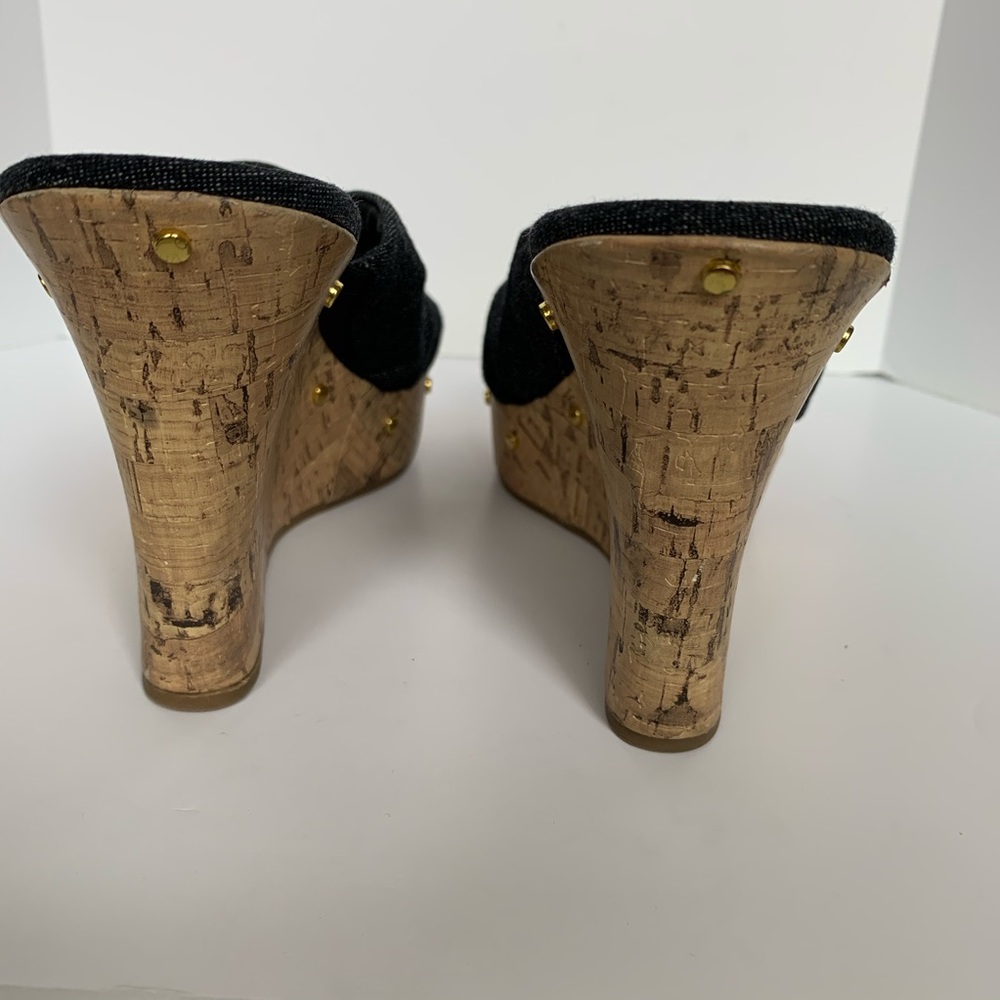 DANA BUCHMAN Wedge Sandals Size 7 - Picture 5 of 8